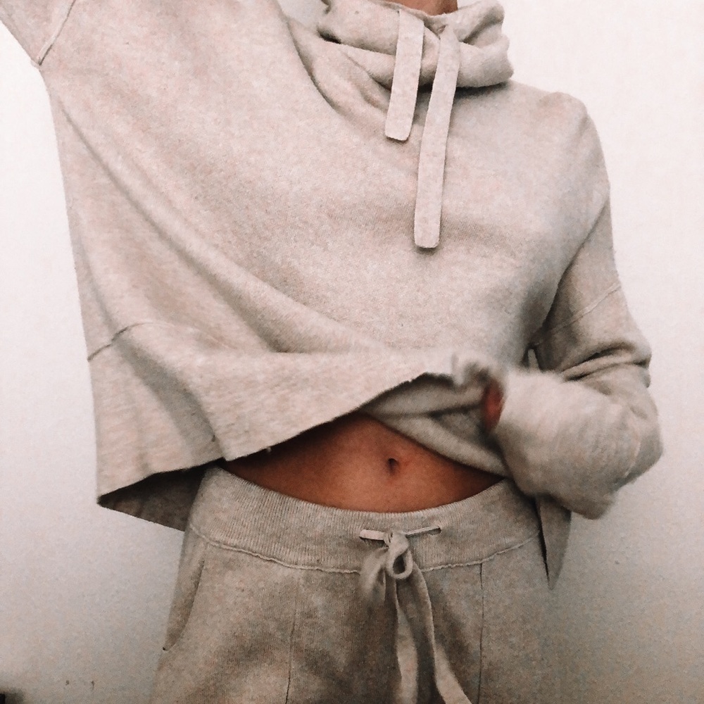 Two piece sweatshirt set